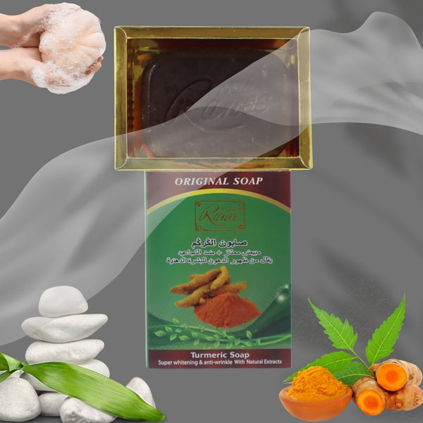 Golden Glow Turmeric Herbal Soap (100g)