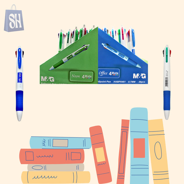 قلم بولبوينت (0.7 مم - 36 قطعة) 