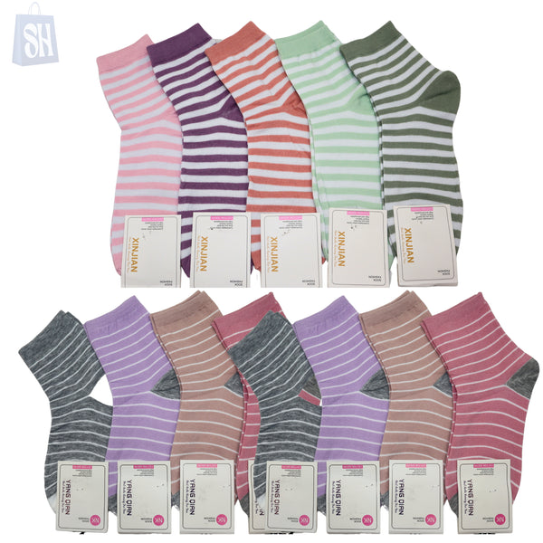 جوارب مخططة