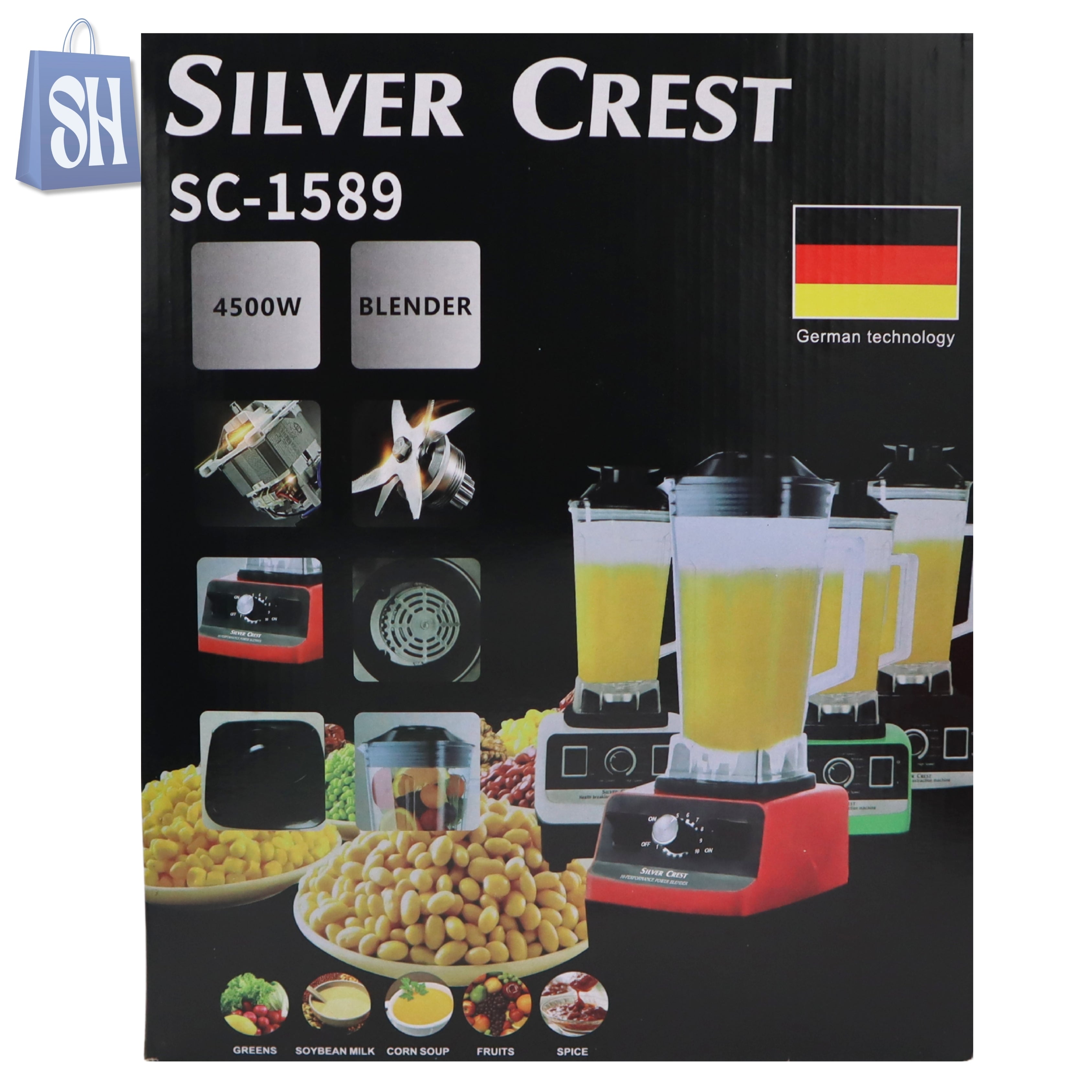 Silver Crest SC-1589 Power Blender – SH