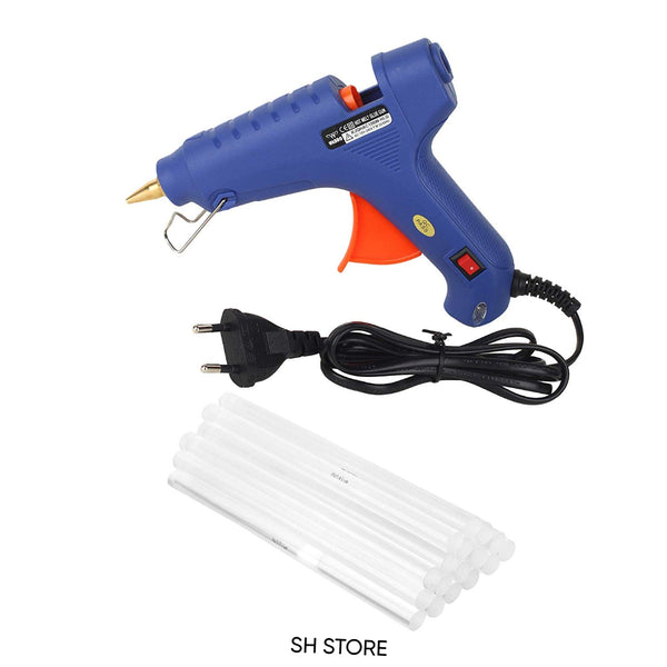مسدس الغراء الساخن الكهربائي مع مفتاح تشغيل/إيقاف
