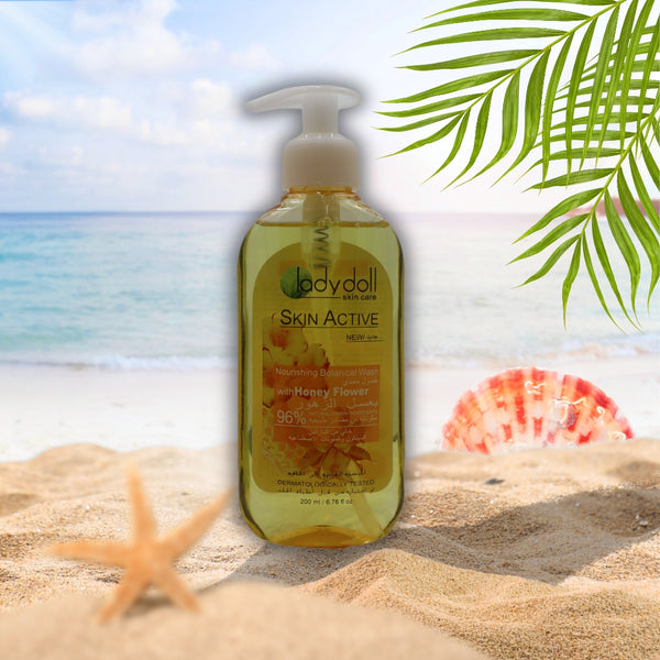 Ladydoll Skin Active – Nourishing Botanical Wash with Honey Flower