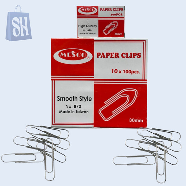 ميسكو - مشبك ورق (10 * 100 قطعة) 