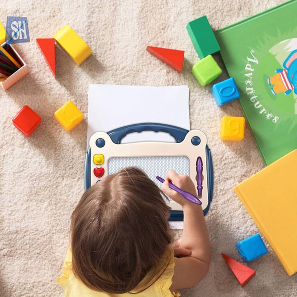 لوحة رسم مغناطيسية للأطفال – للتعلم والمرح بدون فوضى!