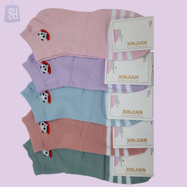 striped short socks
