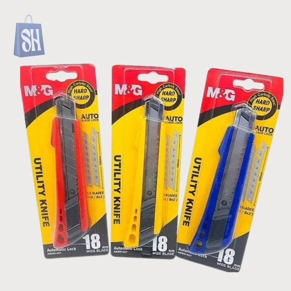 سكين M&amp;G YTILITY (18 مم) مشرط 