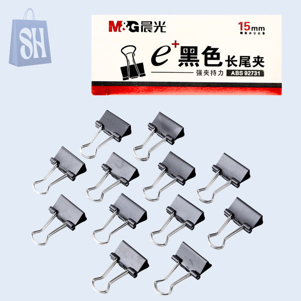 12 pcs in packet M&G - Paper Clips (15mm ) (10*30*12)