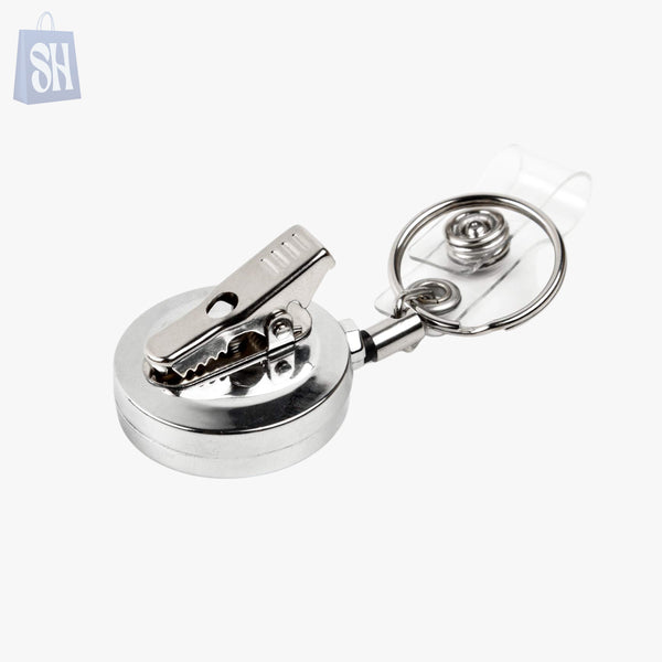 حامل شارات قابل للسحب من ميتال كليب برو