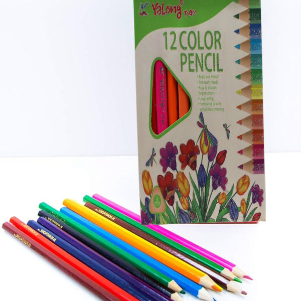 12-color wooden colors Yalong