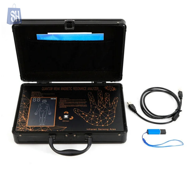 Quantum Weak Magnetic Resonance Analyzer.