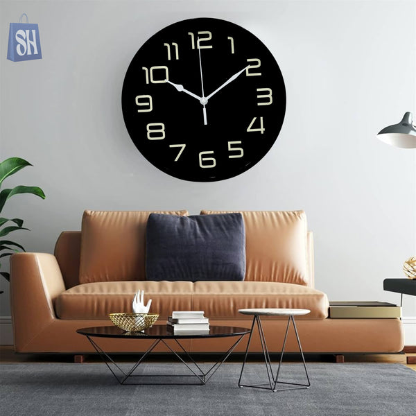 Wall Clock black