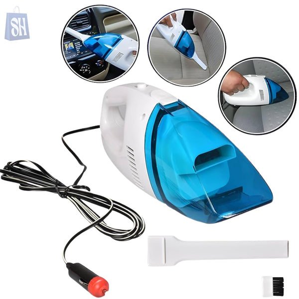 مكنسة كهربائية محمولة عالية الطاقة للسيارة - 12 فولت تيار مستمر