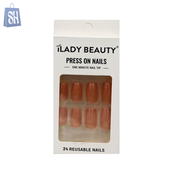 أظافر آي ليدي برس أون (بيج)