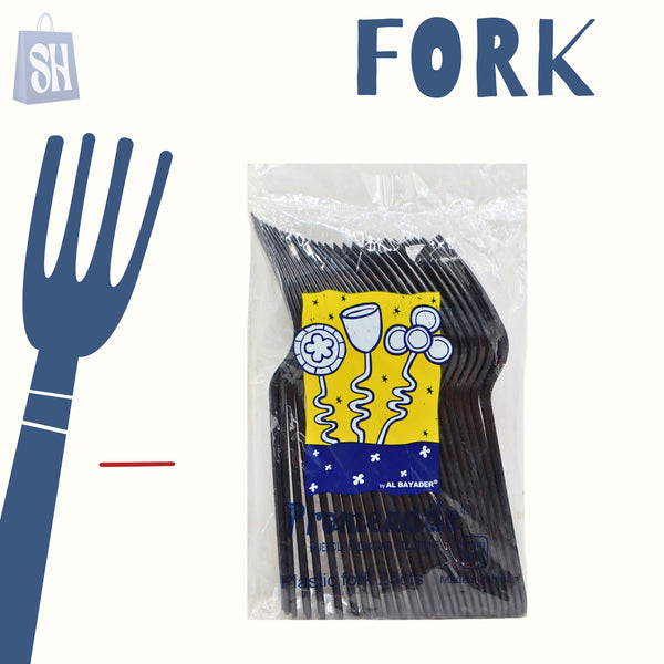 شوكة بلاستيكية