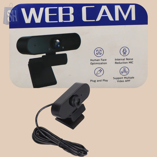 🎥 HD Web Cam – Clear, Crisp, and Ready to Connect!