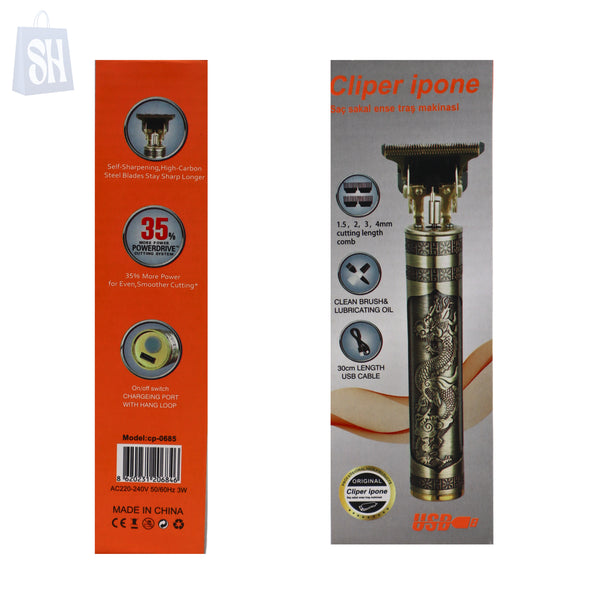 كليبر آي-فون - ماكينة حلاقة احترافية لاسلكية للشعر واللحية (موديل: CP-0685)