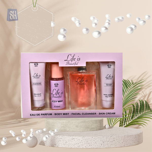 Life is Beautiful – Complete Self-Care in One Elegant Set