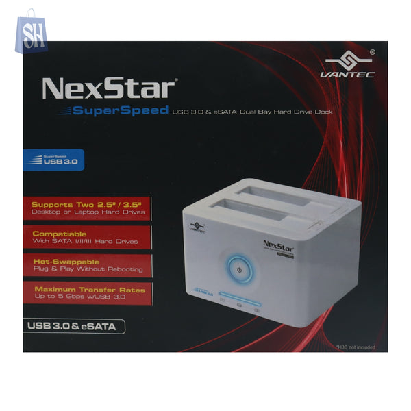 Vantec NexStar Dual Bay Hard Drive Dock.
