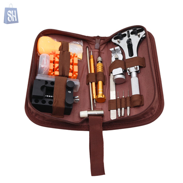 مجموعة أدوات إصلاح الساعات الاحترافية