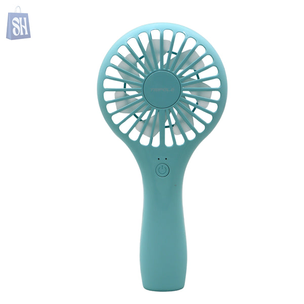 مروحة يدوية صغيرة محمولة ثلاثية الأقطاب