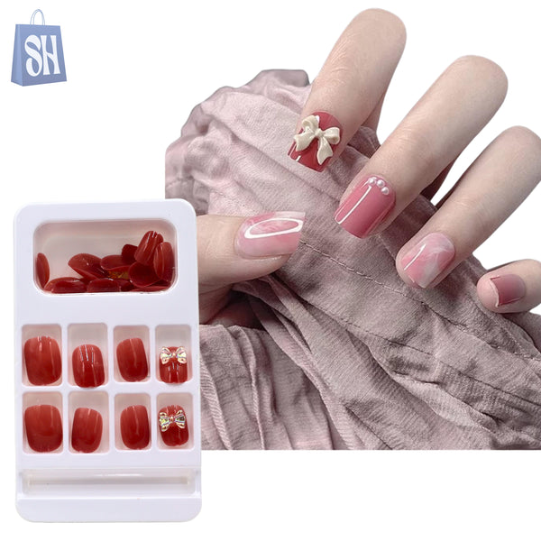 أظافر مع قوس