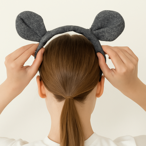 طوق أذنين كرتوني ناعم – لمسة مرحة لإطلالتك!