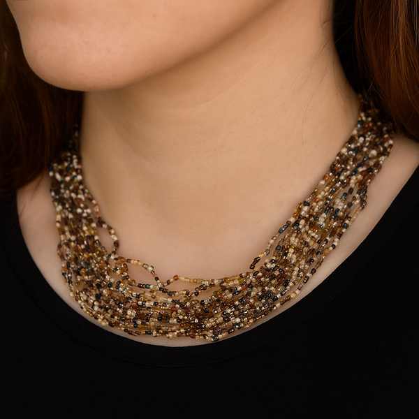 قلادة همسات برونزية