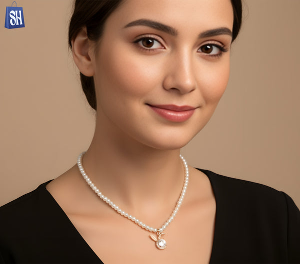 قلادة اللؤلؤ الذهبي