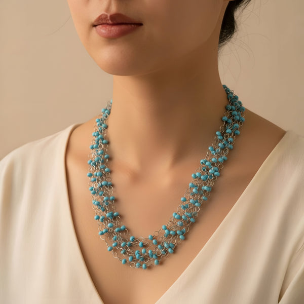 Ocean Whisper Multi-Layer Necklace