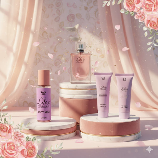 الحياة جميلة – العناية الذاتية الكاملة في مجموعة أنيقة واحدة